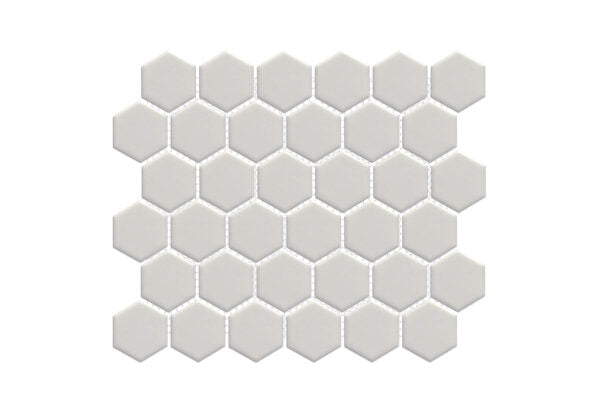 Happy Floors Artisan 2" Hexagon 11" x 12.5" Porcelain Mosaic