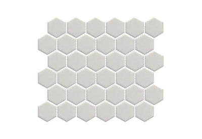 Happy Floors Artisan 2" Hexagon 11" x 12.5" Porcelain Mosaic