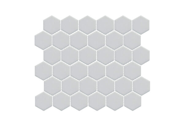 Happy Floors Artisan 2" Hexagon Grip 11" x 12.5" Porcelain Mosaic