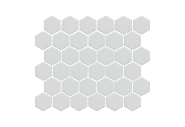 Happy Floors Artisan 2" Hexagon 11" x 12.5" Porcelain Mosaic