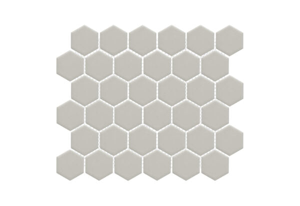 Happy Floors Artisan 2" Hexagon 11" x 12.5" Porcelain Mosaic