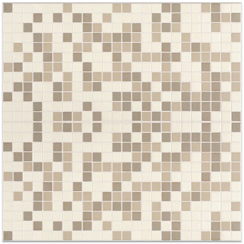 American Olean Unglazed Mosaics 1 x 1 Straight Joint 12" x 24" Porcelain Mosaic