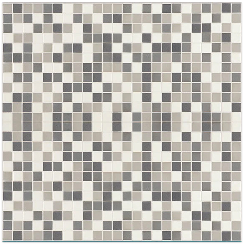 American Olean Unglazed Mosaics 1 x 1 Straight Joint 12" x 24" Porcelain Mosaic