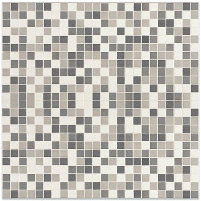 American Olean Unglazed Mosaics 1 x 1 Straight Joint 12" x 24" Porcelain Mosaic