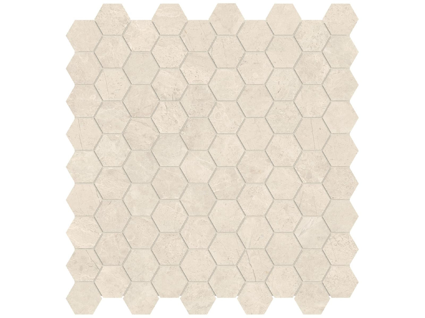 Anatolia Mayfair 1.25" Hexagon 11.57" x 12.05" Porcelain Mosaic