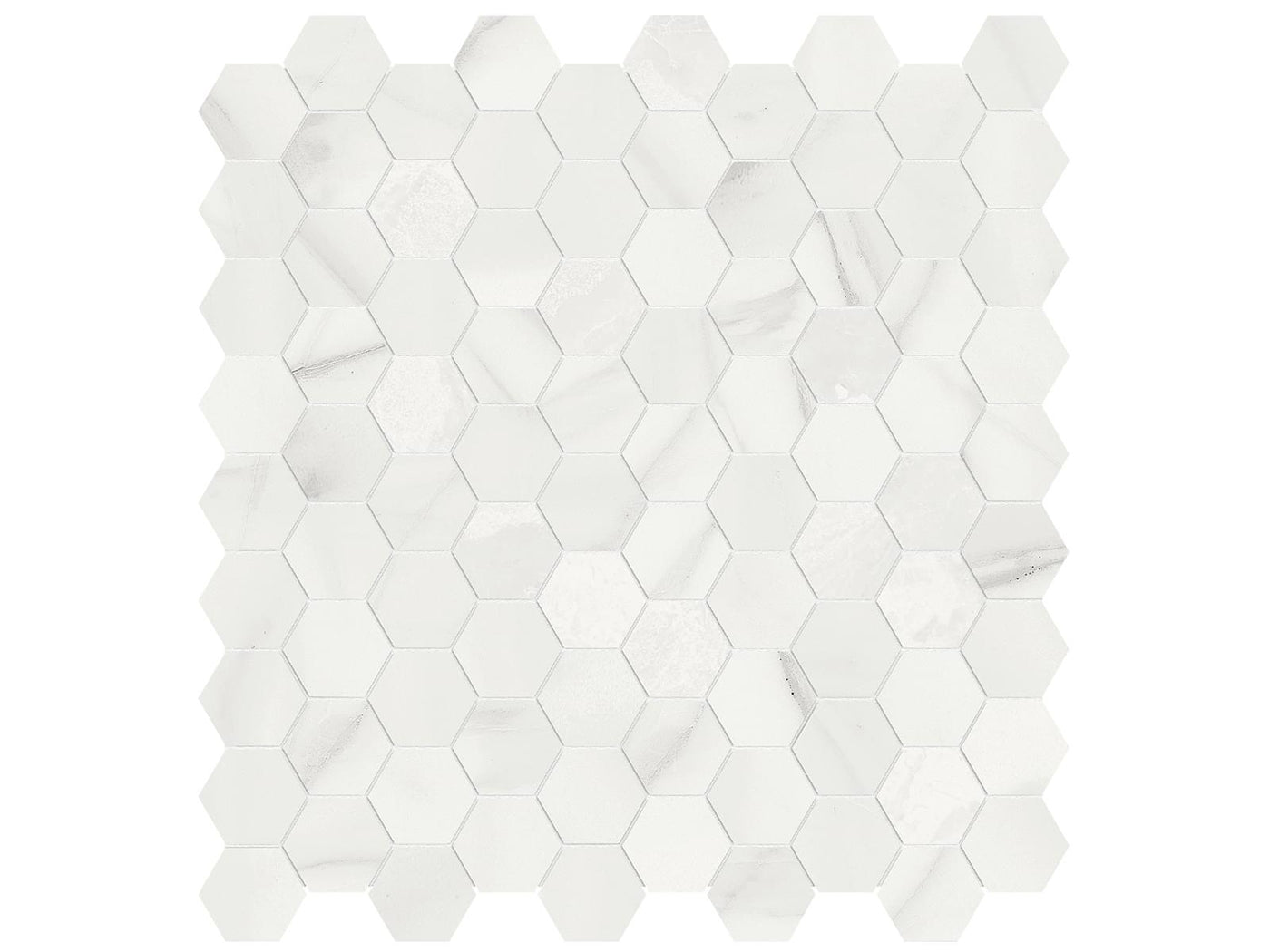 Anatolia Mayfair 1.25" Hexagon 11.57" x 12.05" Porcelain Mosaic