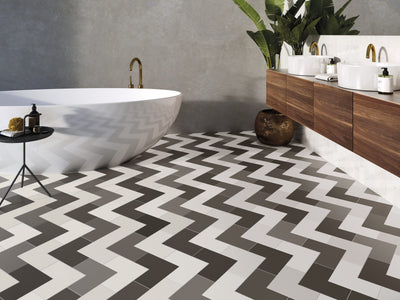 WOW Elle Floor 7.3" x 7.3" Porcelain Tile