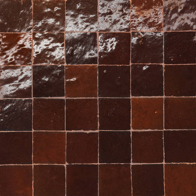 Bedrosians Zagora 2 x 2 12" x 12" Ceramic Mosaic