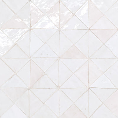 Bedrosians Zagora Triangle 12" x 12" Ceramic Mosaic