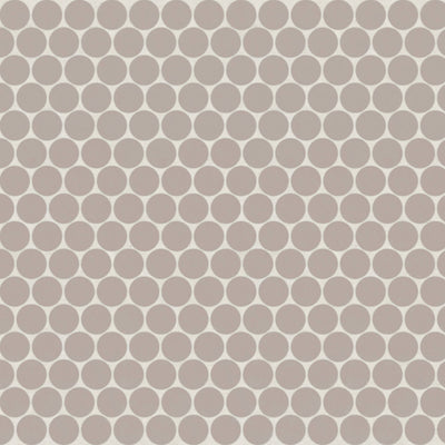 Bedrosians Marin 0.75" Penny Round 11.5" x 12.5" Porcelain Mosaic