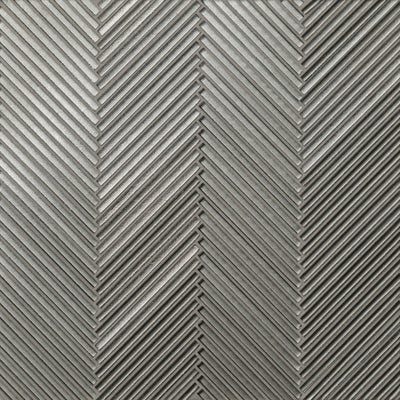 Bedrosians Kaikos Chevron 11.25" x 11.25" Glass Mosaic