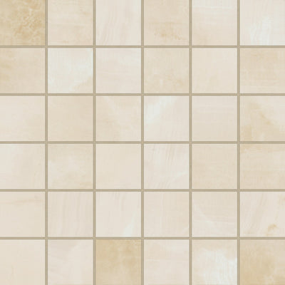 Bedrosians Gemma 2 x 2 12" x 12" Porcelain Mosaic