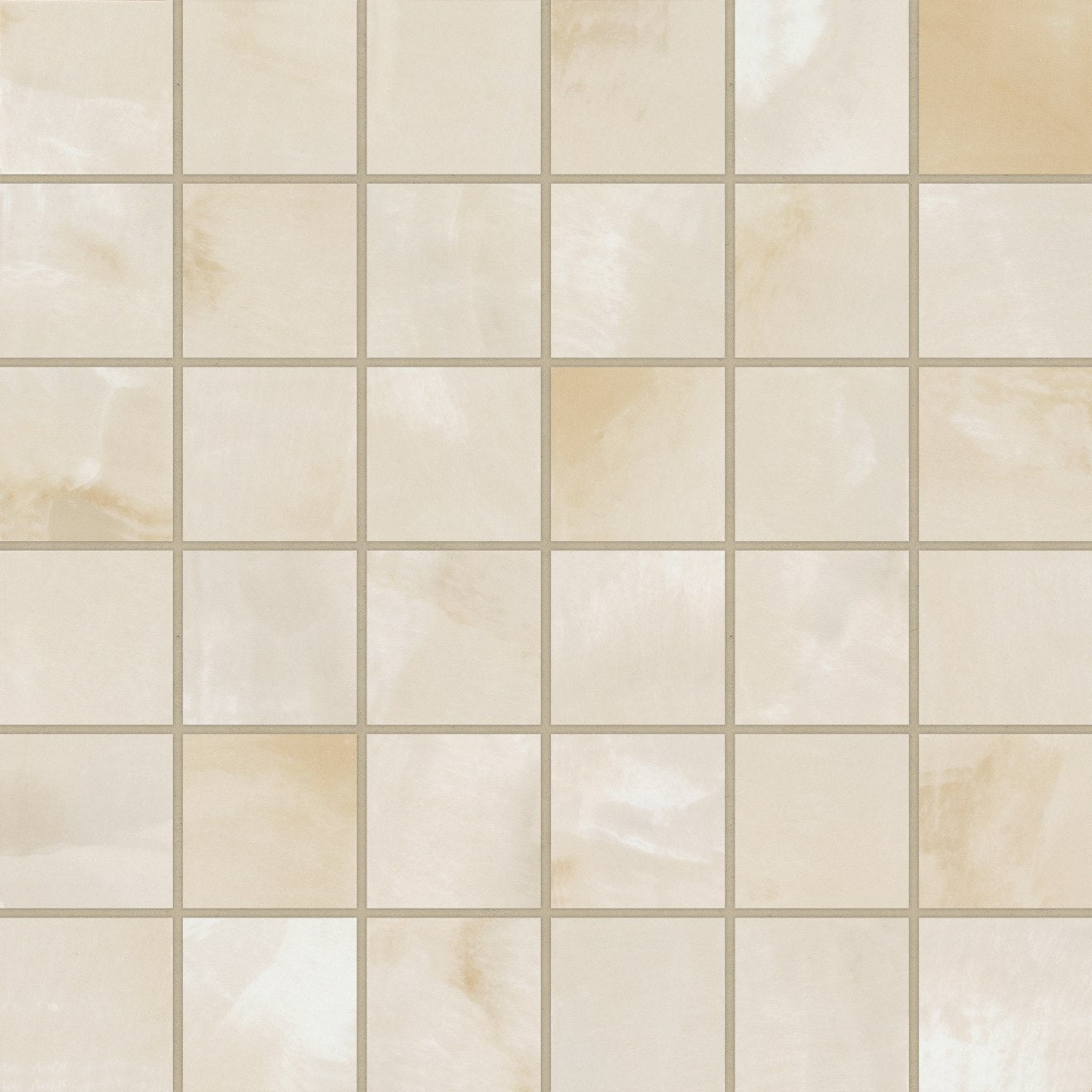 Bedrosians Gemma 2 x 2 12" x 12" Porcelain Mosaic