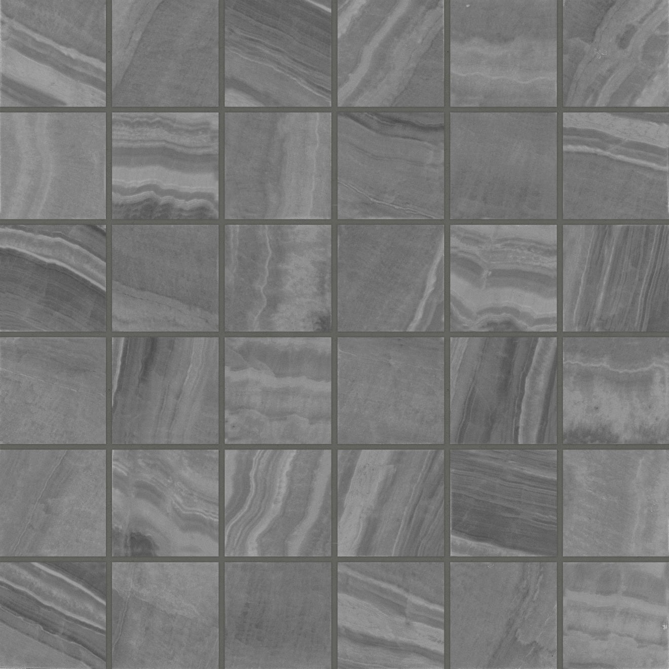 Bedrosians Gemma 2 x 2 12" x 12" Porcelain Mosaic