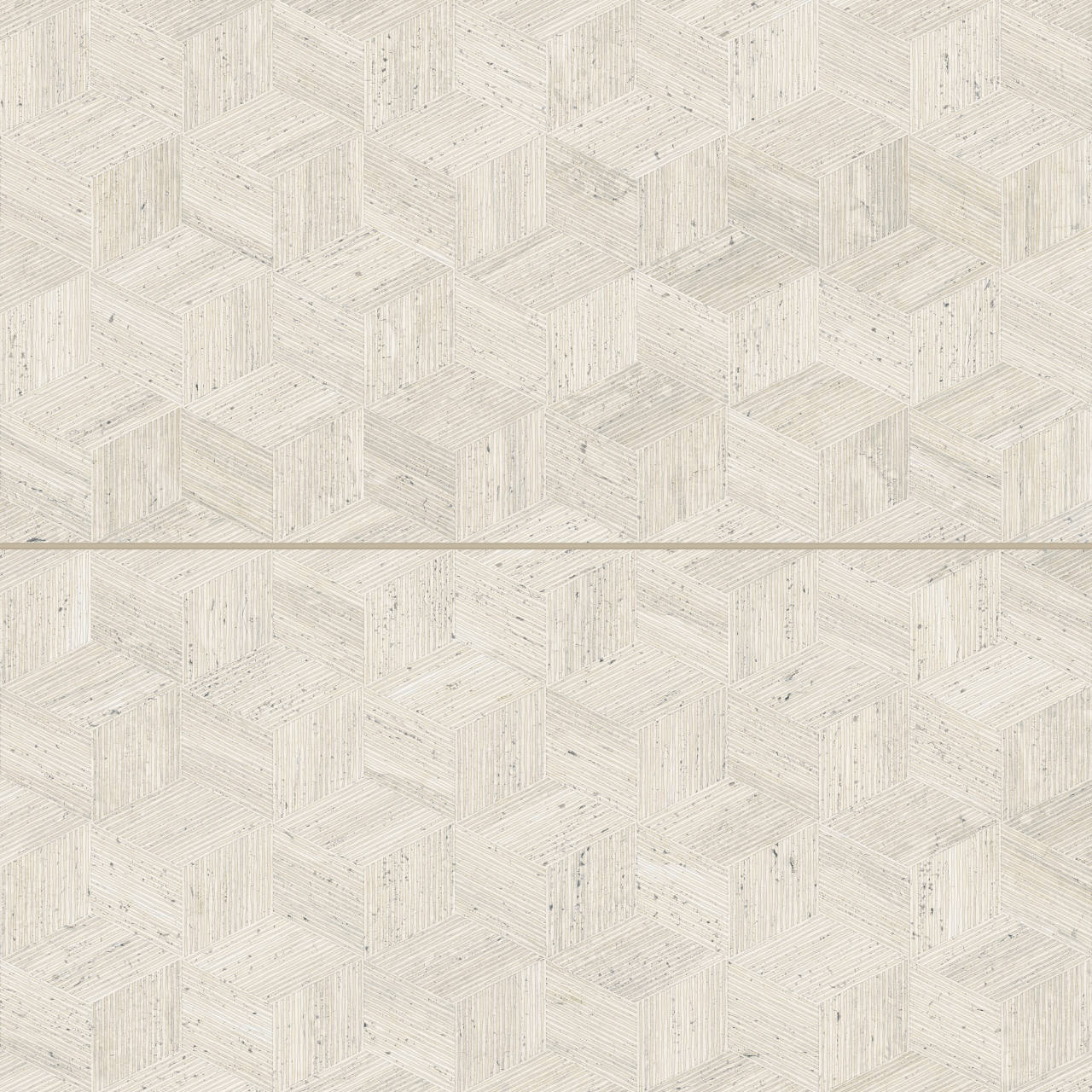 Bedrosians Sensi Roma Cube Deco 24" x 48" Porcelain Tile