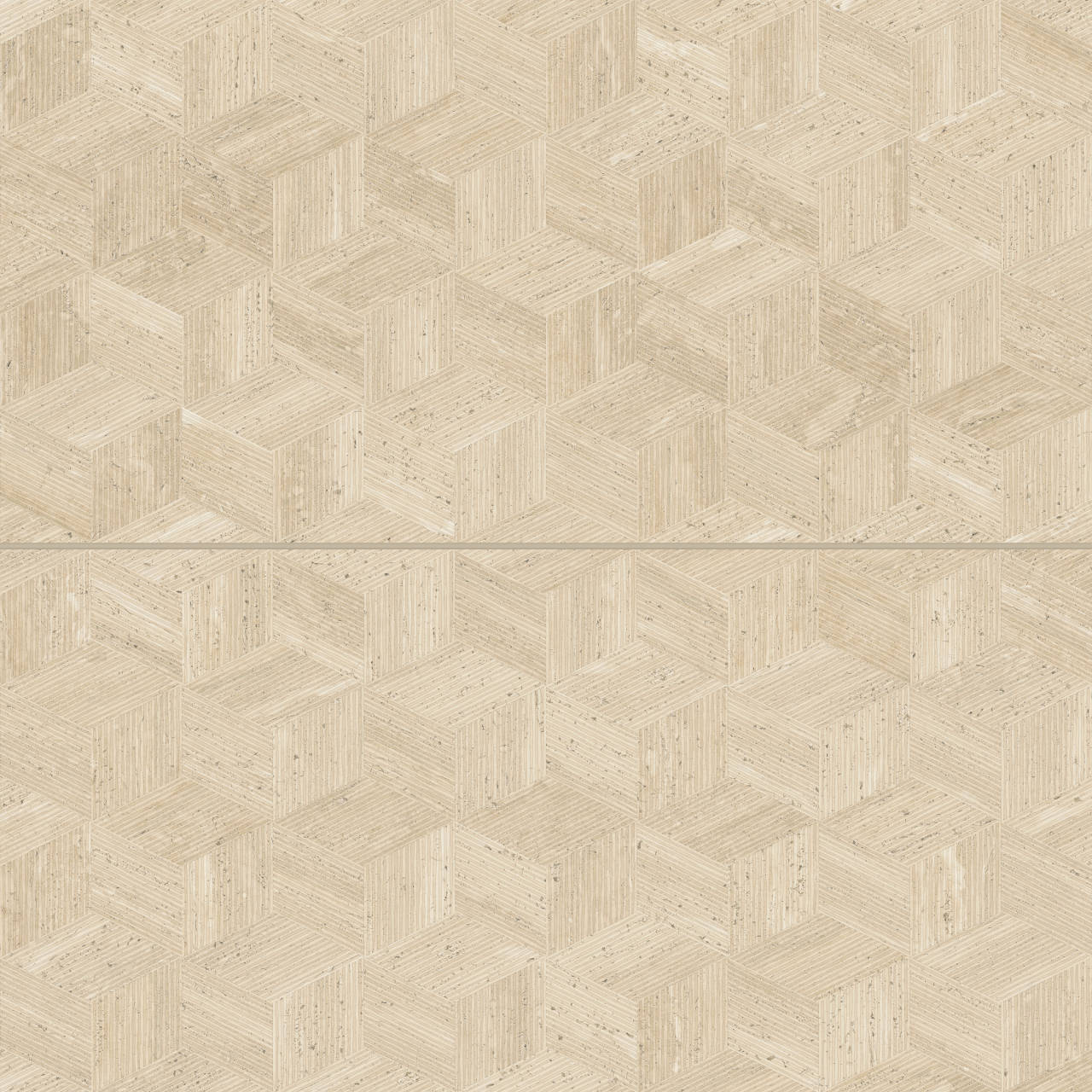 Bedrosians Sensi Roma Cube Deco 24" x 48" Porcelain Tile