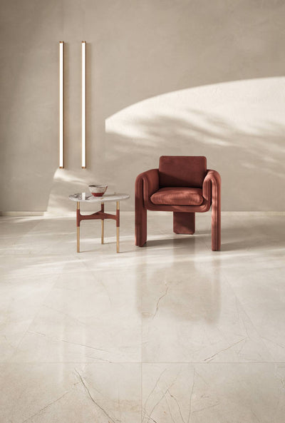 Bedrosians Crema Marfil 24" x 48" Porcelain Tile