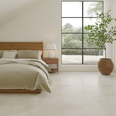 Bedrosians Crema Marfil 48" x 48" Porcelain Tile