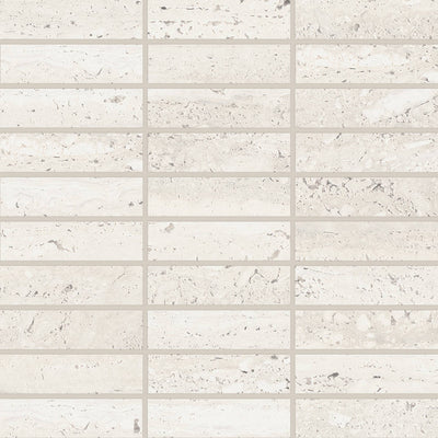 Bedrosians Sensi Roma 1 x 4 Straight 12" x 12" Porcelain Mosaic