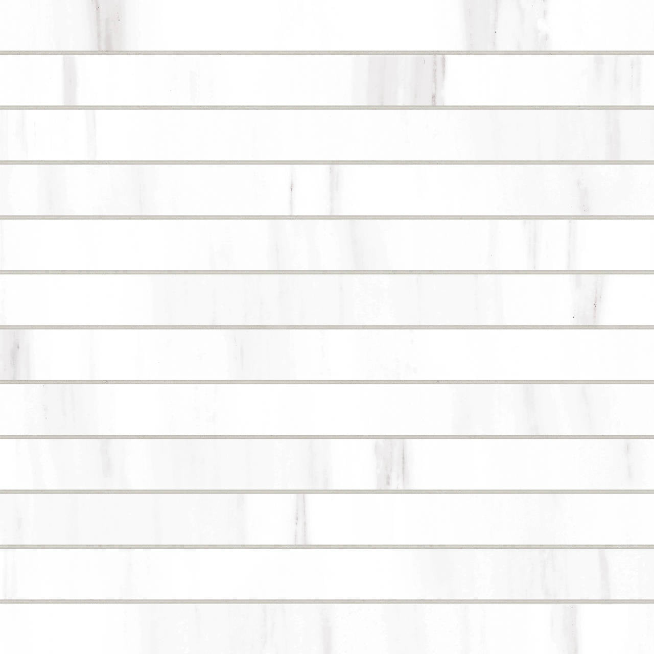 Bedrosians Prati 1 x 12 12" x 12" Porcelain Mosaic