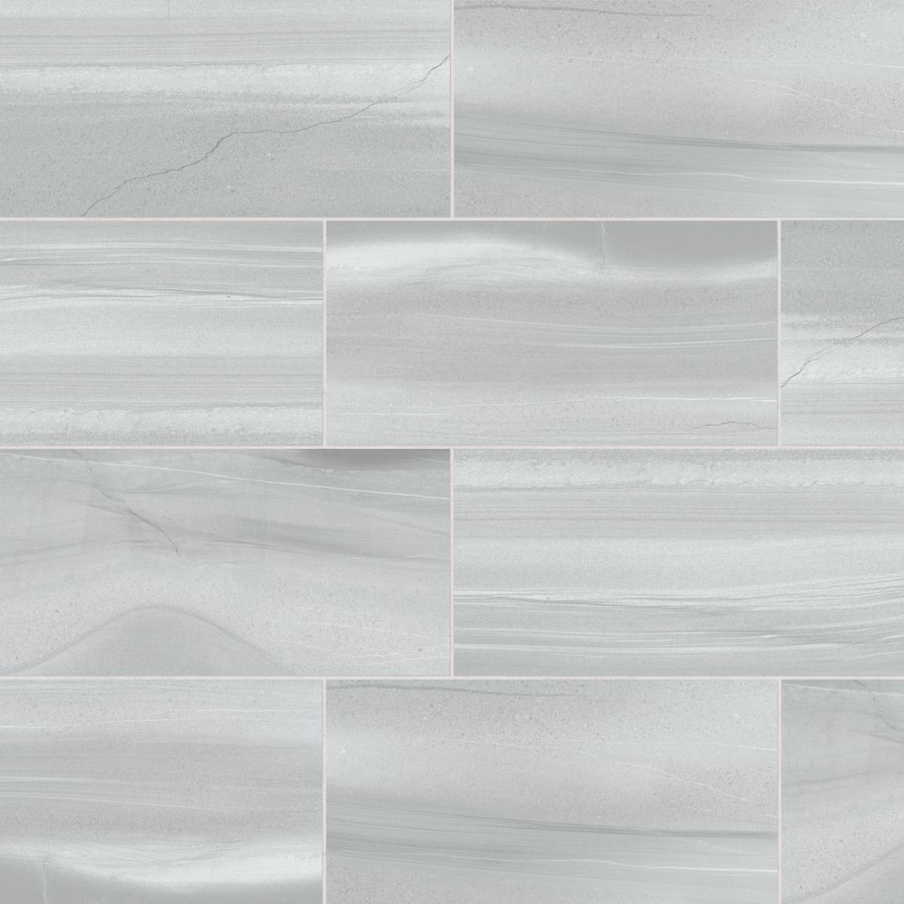 Bedrosians Linear Stone 12" x 24" Porcelain Tile