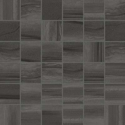 Bedrosians Linear Stone 2 x 2 12" x 12" Porcelain Mosaic