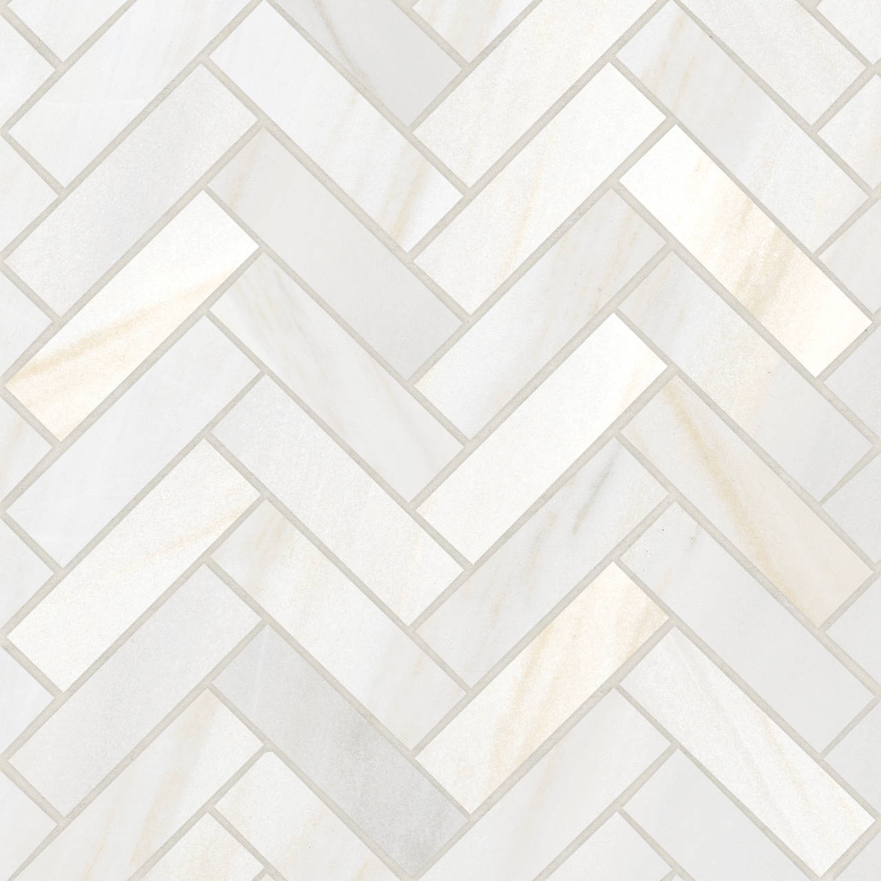 Bedrosians Magnifica ERA Herringbone 1 x 4 12" x 12" Porcelain Mosaic