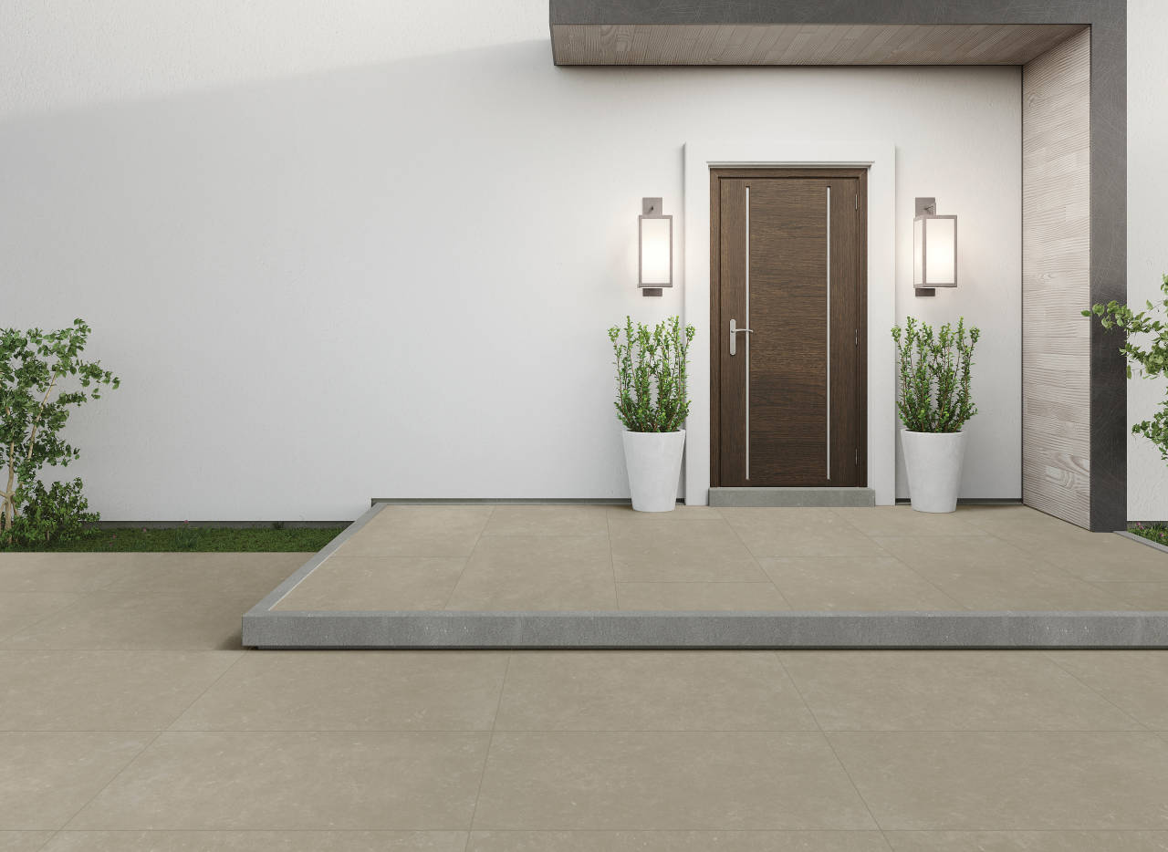 Bedrosians Bluerun 24" x 36" Porcelain Paver