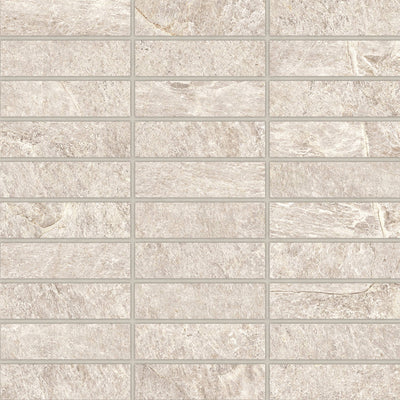Bedrosians Farmhouse Living 1 x 4 Straight 12" x 12" Porcelain Mosaic