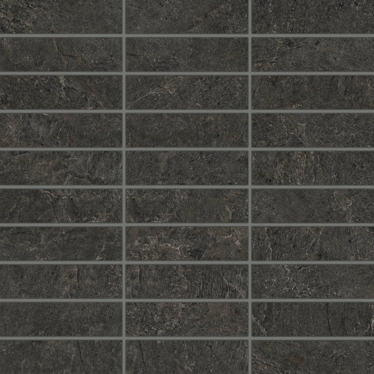 Bedrosians Farmhouse Living 1 x 4 Straight 12" x 12" Porcelain Mosaic