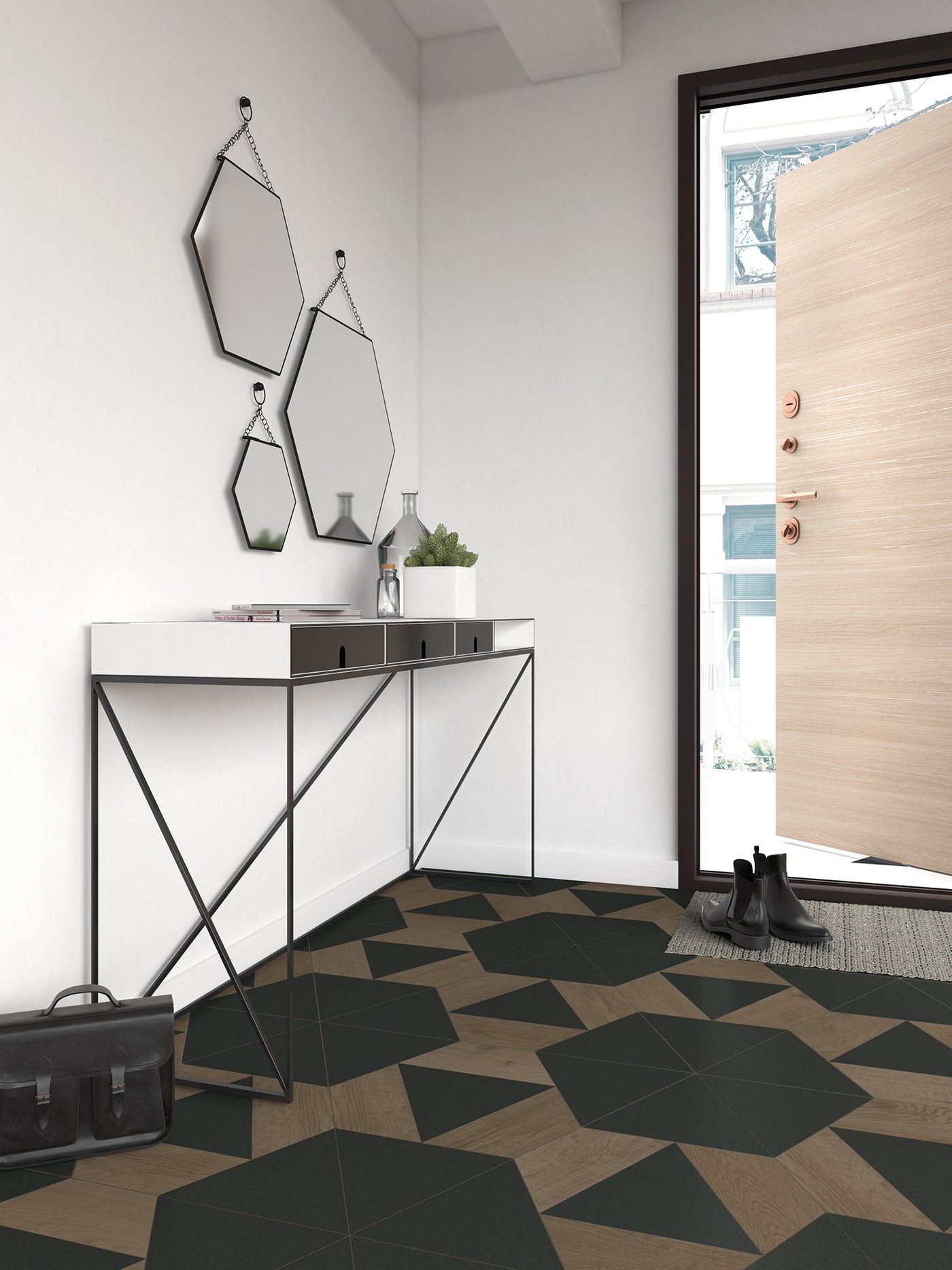 WOW Floor Tiles 4" x 9" Porcelain Tile