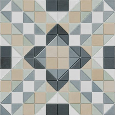 WOW Tesserae 11" x 11" Porcelain Mosaic