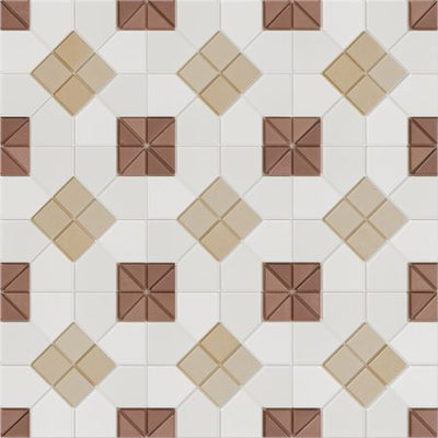 WOW Tesserae 11" x 11" Porcelain Mosaic