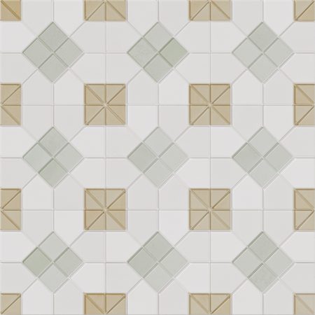 WOW Tesserae 11" x 11" Porcelain Mosaic