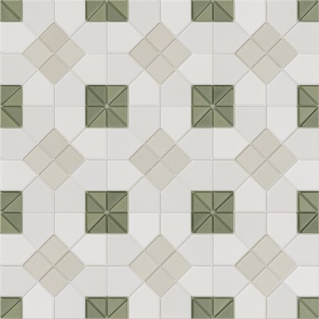 WOW Tesserae 11" x 11" Porcelain Mosaic