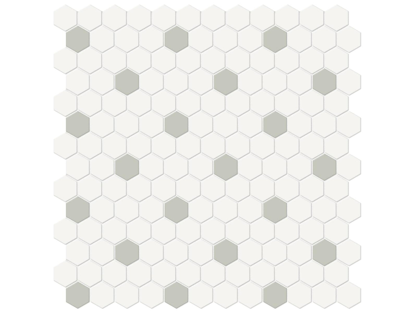 Anatolia Soho 1" Hexagon Insert 11.54" x 11.65" Porcelain Mosaic