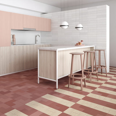 WOW Elle Floor 7.3" x 7.3" Porcelain Tile