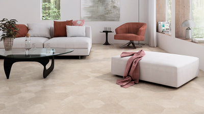 WOW Love Affairs Hexagon  8" x 9" Porcelain Tile