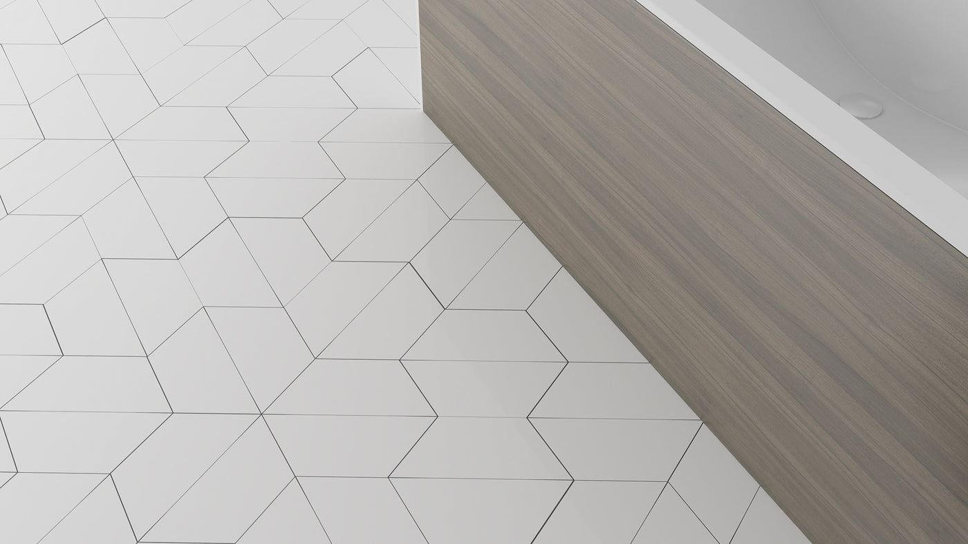 WOW Floor Tiles 4" x 9" Porcelain Tile