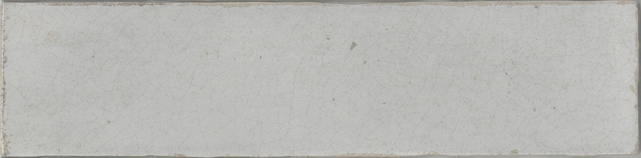 Floors 2000 Maiolica Crackle 3" x 12" Porcelain Tile Tender Gray