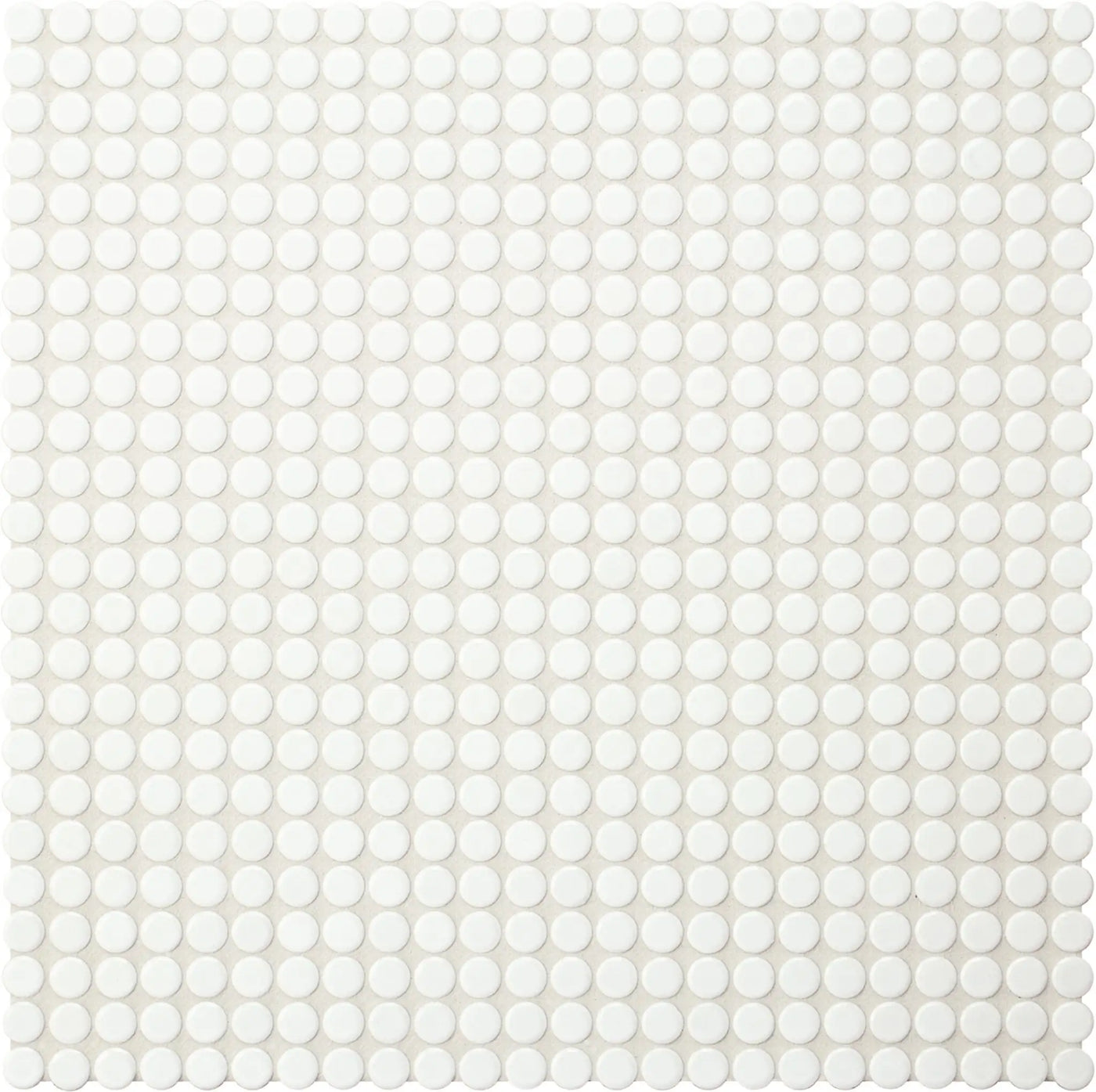 Agrob Buchtal Loop 0.5" x 0.5" Round 12.44" x 12.44" Porcelain Mosaic