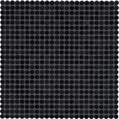 Agrob Buchtal Loop 0.5" x 0.5" Round 12.44" x 12.44" Porcelain Mosaic