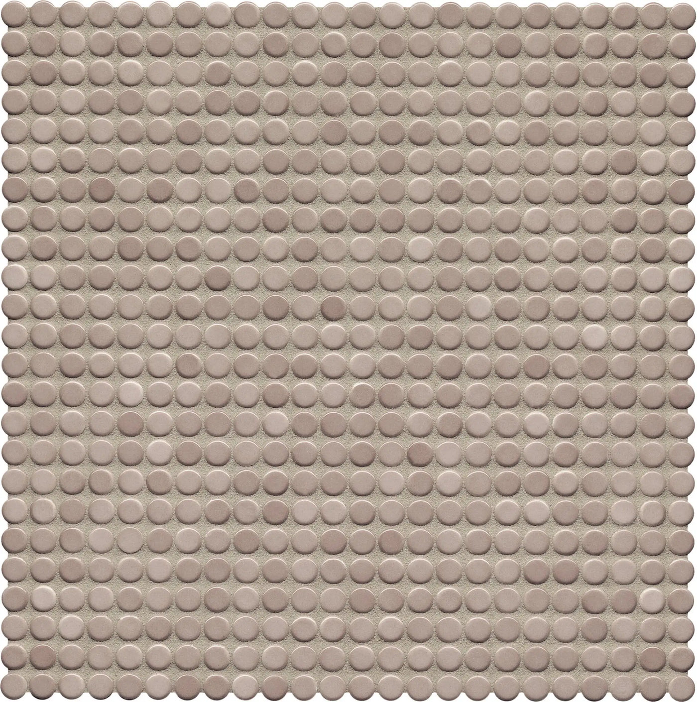 Agrob Buchtal Loop 0.5" x 0.5" Round 12.44" x 12.44" Porcelain Mosaic