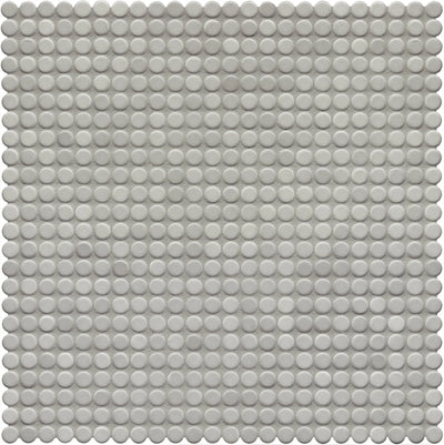 Agrob Buchtal Loop 0.5" x 0.5" Round 12.44" x 12.44" Porcelain Mosaic
