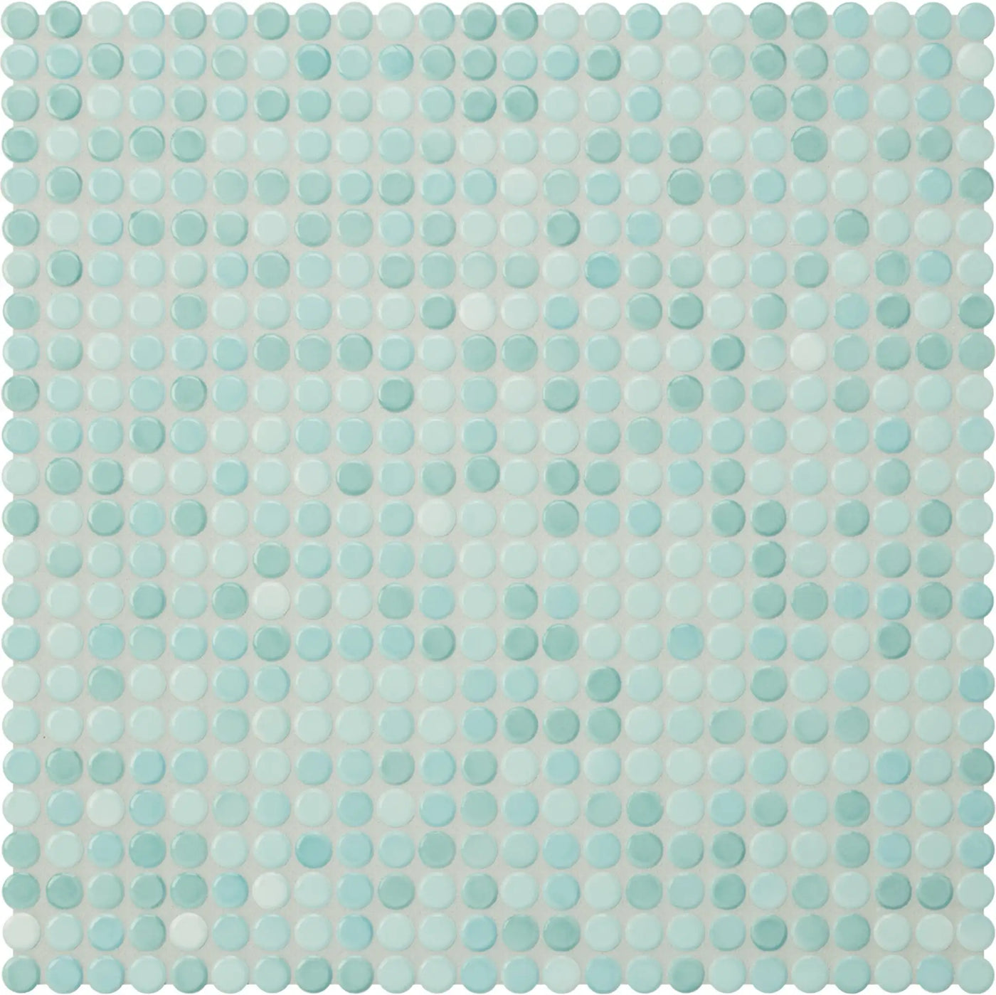 Agrob Buchtal Loop 0.5" x 0.5" Round 12.44" x 12.44" Porcelain Mosaic
