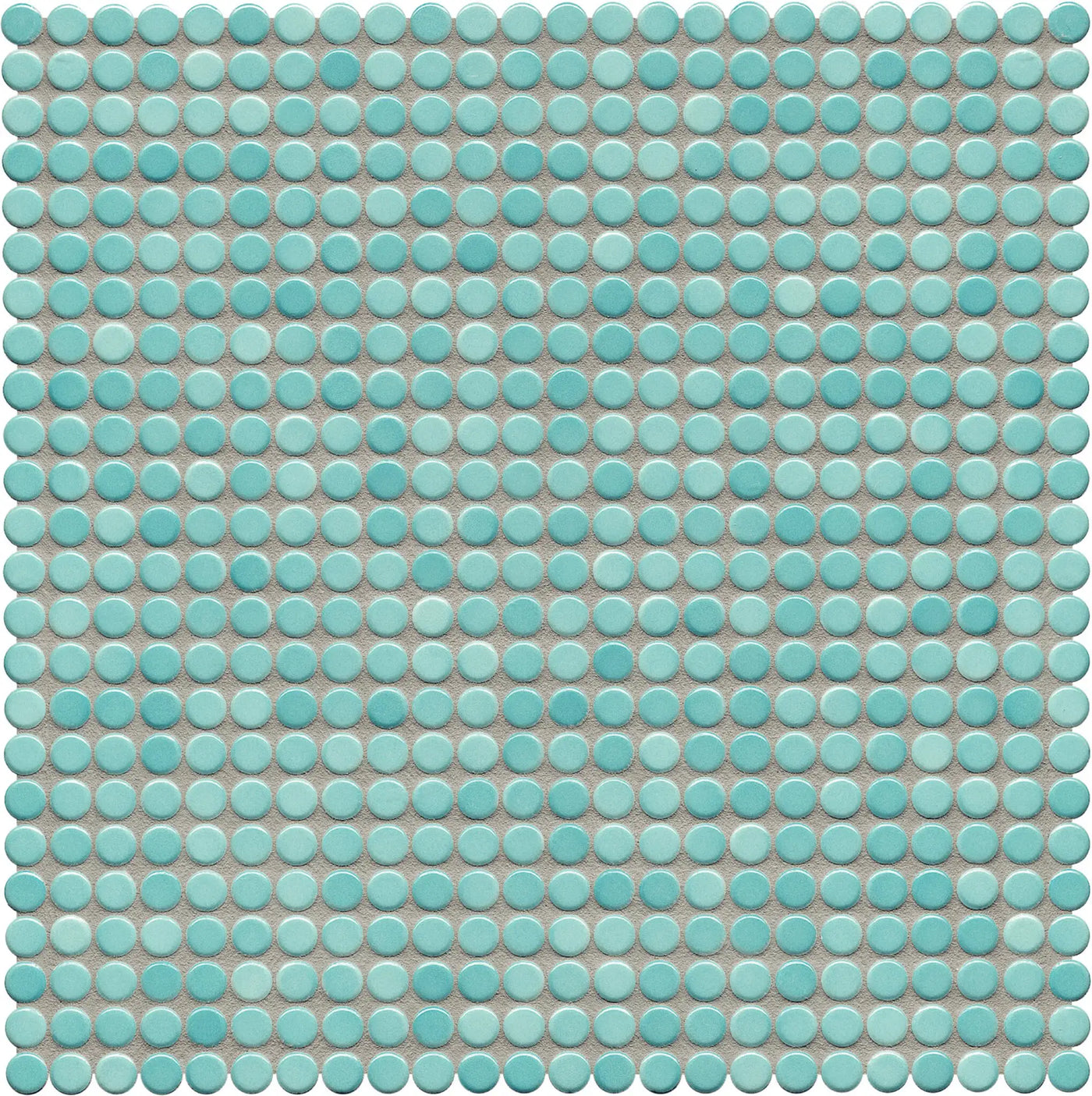 Agrob Buchtal Loop 0.5" x 0.5" Round 12.44" x 12.44" Porcelain Mosaic
