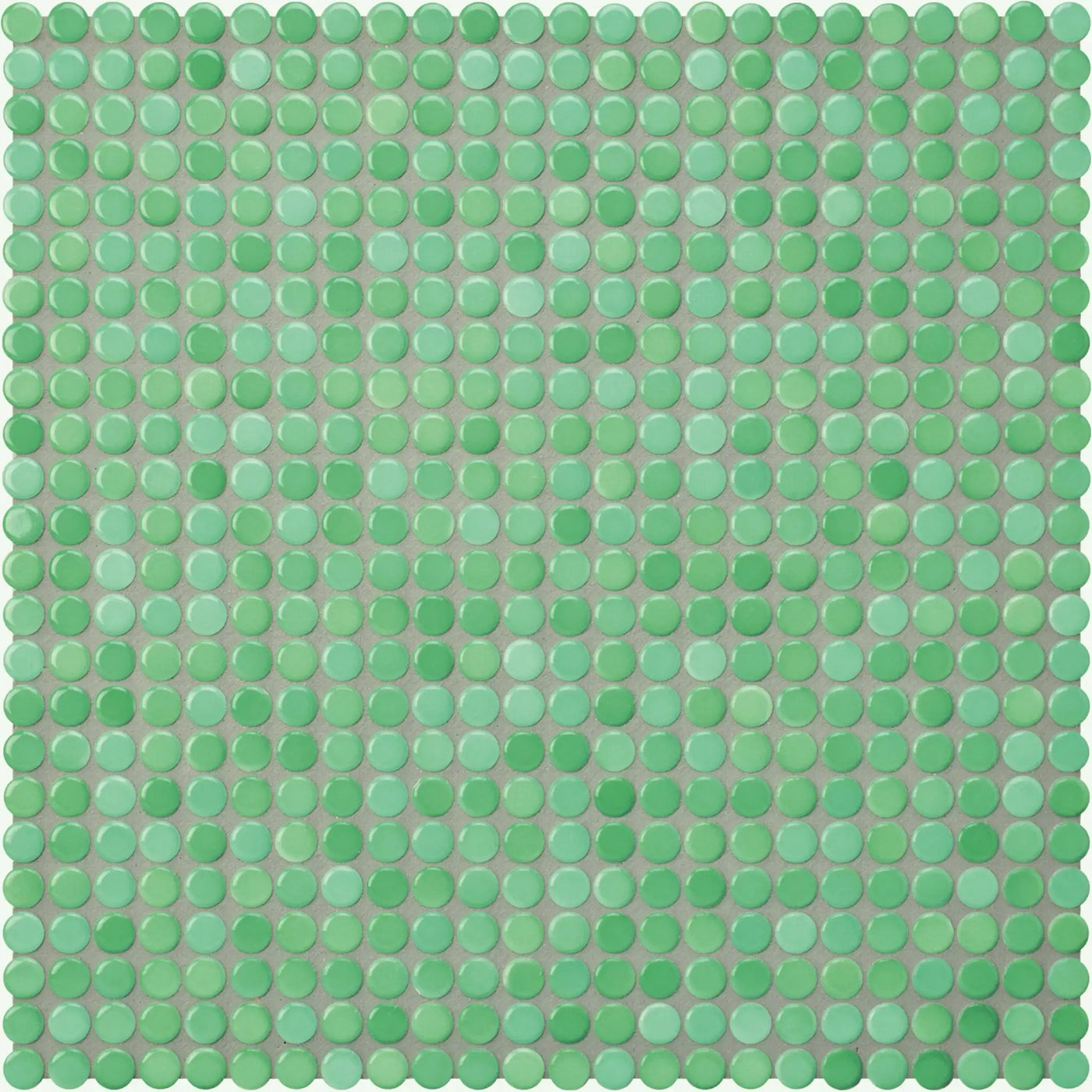 Agrob Buchtal Loop 0.5" x 0.5" Round 12.44" x 12.44" Porcelain Mosaic