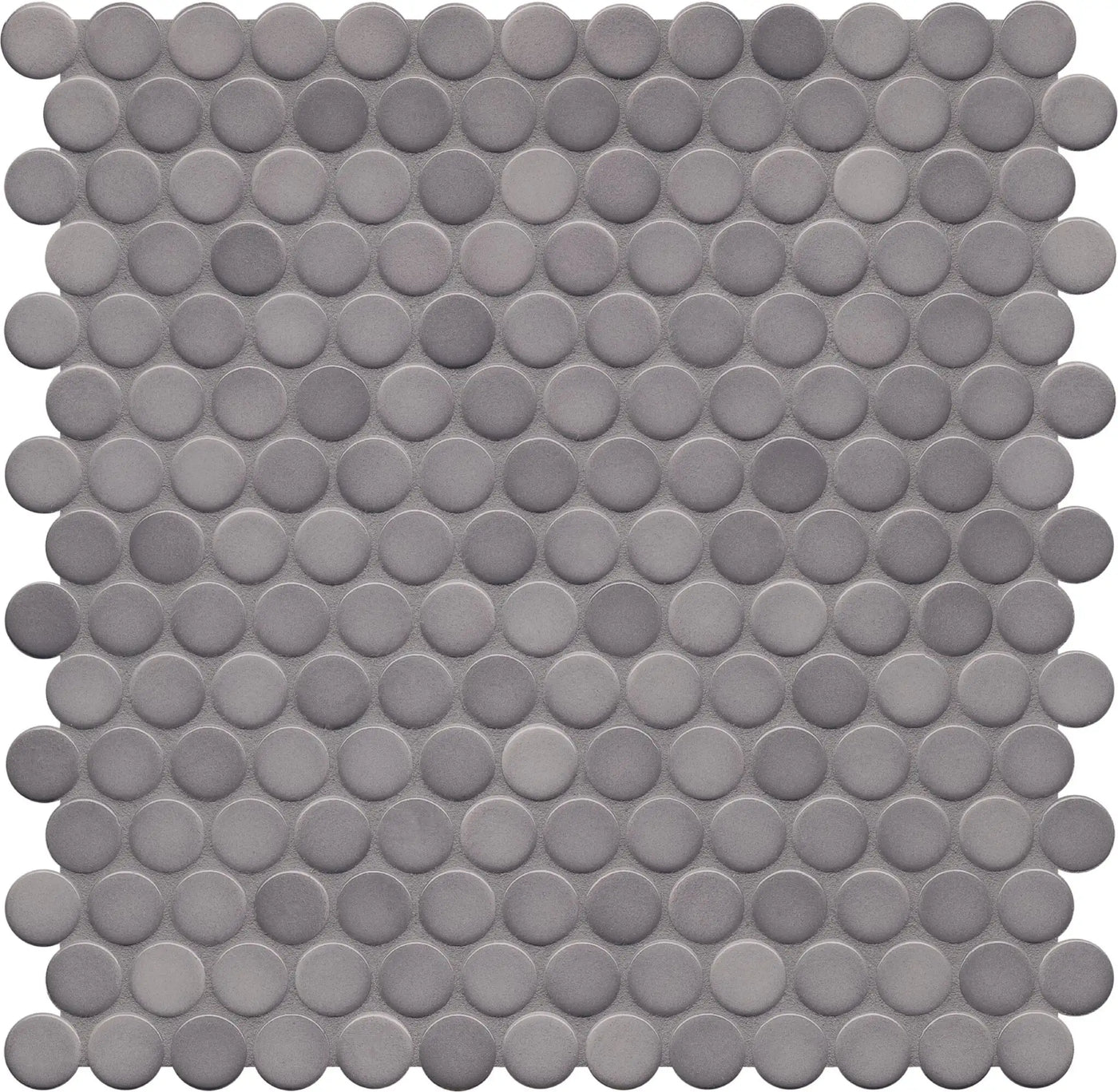 Agrob Buchtal Loop 1" x 1" Round 12.44" x 12.84" Porcelain Mosaic