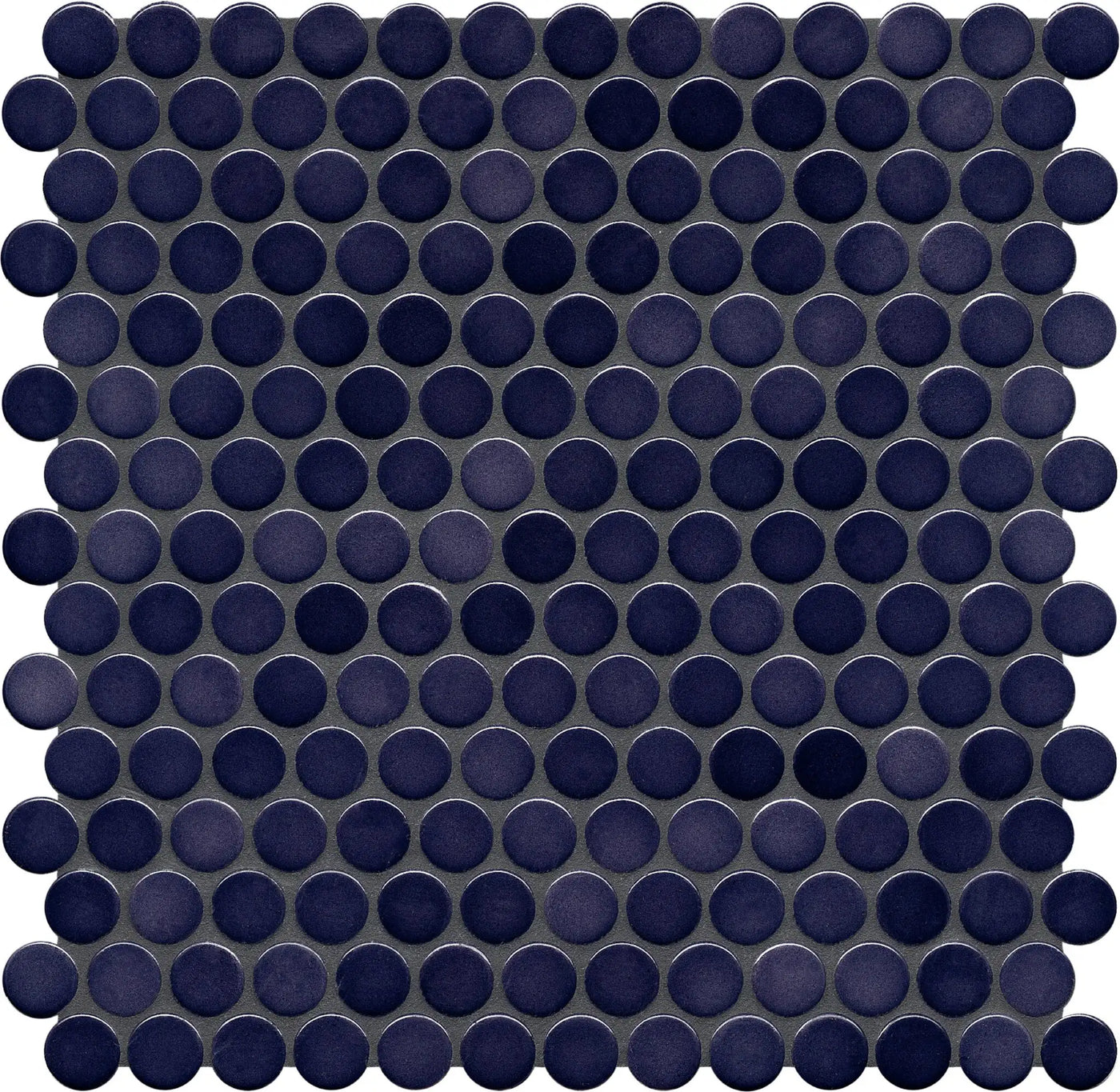 Agrob Buchtal Loop 1" x 1" Round 12.44" x 12.84" Porcelain Mosaic