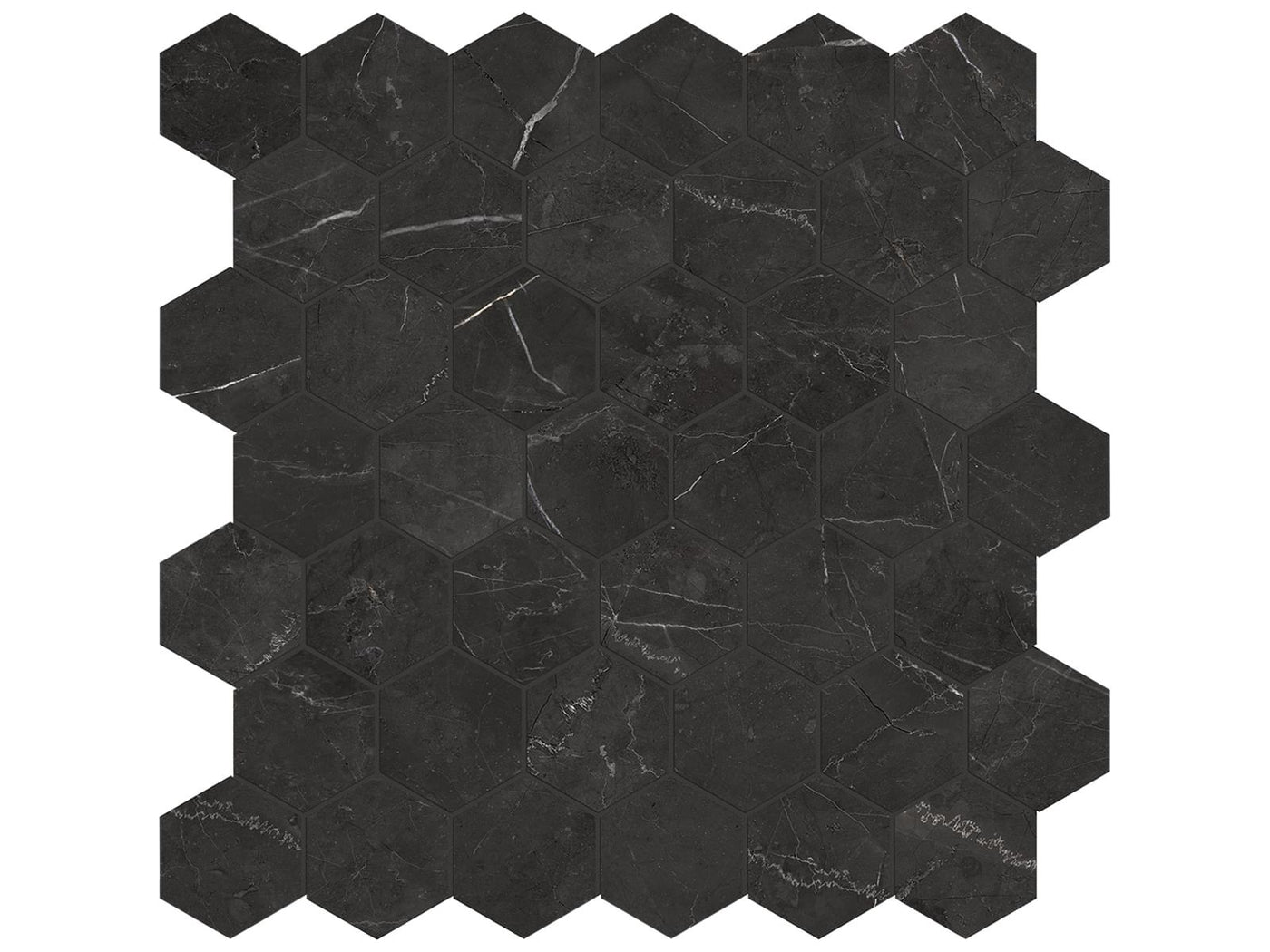 Anatolia La Marca 2" Hexagon 11.73" x 11.85" Porcelain Mosaic